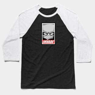 Invade! Baseball T-Shirt